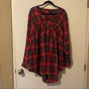 Torrid plaid/flannel shirt